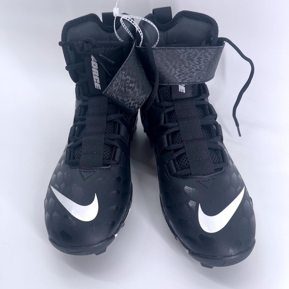 Nike Force Trout 7 Pro MCS Black White Baseball Cleats Men's Size 11 AQ7722 001 - Picture 2 of 6